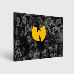 Холст прямоугольный Wu-tang clan легенды репа