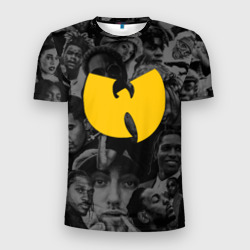 Мужская футболка 3D Slim Wu-tang clan легенды репа