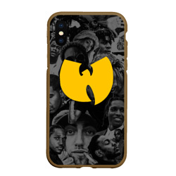 Чехол для iPhone XS Max матовый Wu-tang clan легенды репа