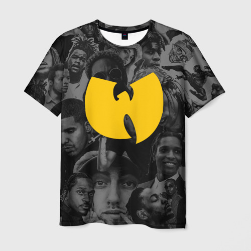 Мужская футболка 3D Wu-tang clan легенды репа, цвет 3D печать