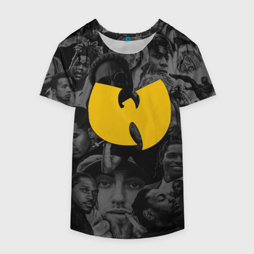 Накидка на куртку 3D Wu-tang clan легенды репа, цвет 3D печать - фото 4