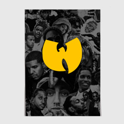 Постер Wu-tang clan легенды репа