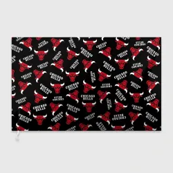 Флаг 3D Chicago bulls быки узор