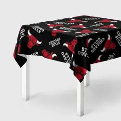 Скатерть 3D Chicago bulls быки узор
