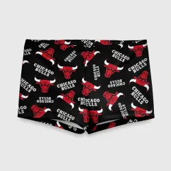 Детские купальные плавки 3D Chicago bulls быки узор