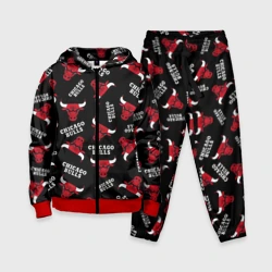 Детский костюм 3D Chicago bulls быки узор