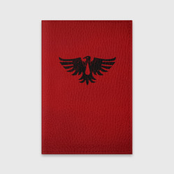 Обложка для паспорта матовая кожа Кровавые Вороны цвет ордена