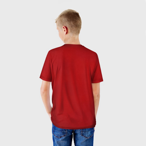 Детская футболка 3D Кровавые Вороны цвет ордена, цвет 3D печать - фото 4