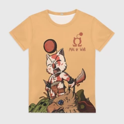 Женская футболка 3D Mog of War