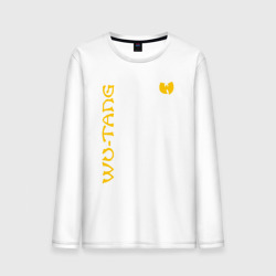 Мужской лонгслив хлопок Wu tang clan logo yellow