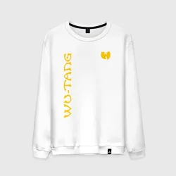 Мужской свитшот хлопок Wu tang clan logo yellow