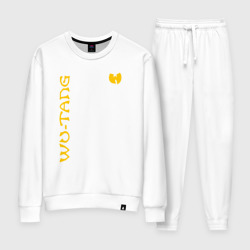 Женский костюм хлопок Wu tang clan logo yellow