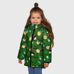 Зимняя куртка для девочек 3D Totoro&Kiki allstars - фото 2
