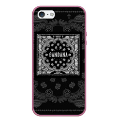 Чехол для iPhone 5/5S матовый Big Baby Tape x Kizaru bandana Бандана Кизару Тейп