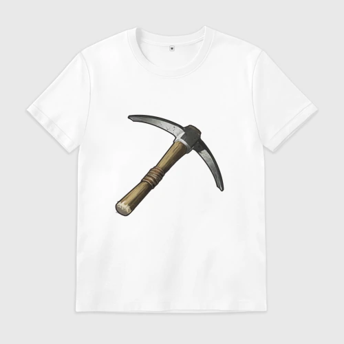 Мужская футболка хлопок с принтом Кирка из Раста, вид спереди #2