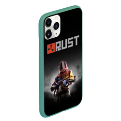 Чехол для iPhone 11 Pro Max матовый Работяга из Раста - фото 2