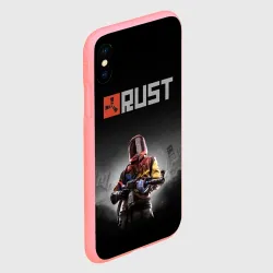 Чехол для iPhone XS Max матовый Работяга из Раста - фото 2