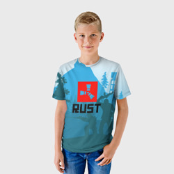 Детская футболка 3D Выживалка Раст - фото 2