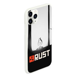 Чехол для iPhone 11 Pro Max матовый Огонёк из Раста - фото 2