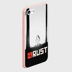 Чехол для iPhone 5/5S матовый Огонёк из Раста - фото 2