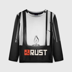 Детский лонгслив 3D Огонёк из Раста