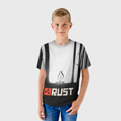 Детская футболка 3D Огонёк из Раста - фото 2