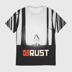 Мужская футболка 3D Огонёк из Раста