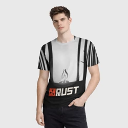 Мужская футболка 3D Огонёк из Раста - фото 2