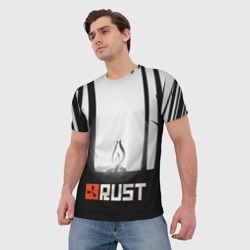 Мужская футболка 3D Огонёк из Раста - фото 2
