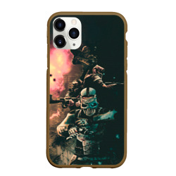 Чехол для iPhone 11 Pro Max матовый Моя банда Раст