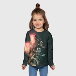 Детский лонгслив 3D Моя банда Раст - фото 2