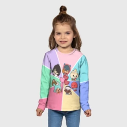 Детский лонгслив 3D Toca Boca world Heroes Тока бока - фото 2