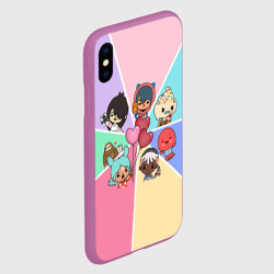 Чехол для iPhone XS Max матовый Toca Boca world Heroes Тока бока - фото 2
