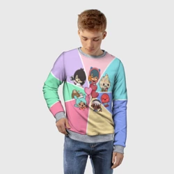 Детский свитшот 3D Toca Boca world Heroes Тока бока - фото 2