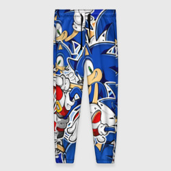 Женские брюки 3D Sonic паттерн Соник