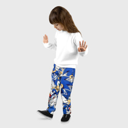 Детские брюки 3D Sonic паттерн Соник - фото 2