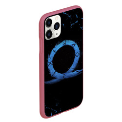 Чехол для iPhone 11 Pro Max матовый God of war logo эмблема Рагнарёк - фото 2