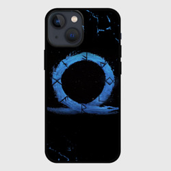 Чехол для iPhone 13 mini God of war logo эмблема Рагнарёк