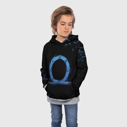 Детская толстовка 3D God of war logo эмблема Рагнарёк - фото 2