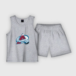 Детская пижама с шортами хлопок Колорадо Эвеланш логотип