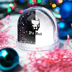 Игрушка Снежный шар Pit Bull боец - фото 2