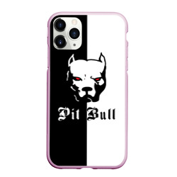 Pit Bull боец – Чехол для iPhone 11 Pro Max матовый с принтом купить