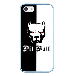 Pit Bull боец – Чехол для iPhone 5/5S матовый с принтом купить