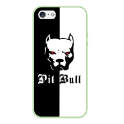 Чехол для iPhone 5/5S матовый Pit Bull боец