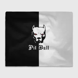 Плед 3D Pit Bull боец