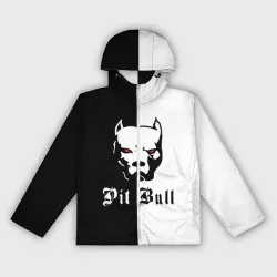 Женская ветровка 3D Pit Bull боец
