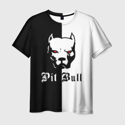 Мужская футболка 3D Pit Bull боец