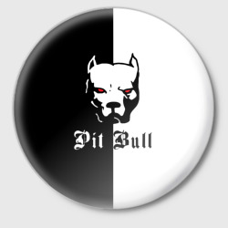 Значок Pit Bull боец