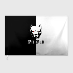 Флаг 3D Pit Bull боец