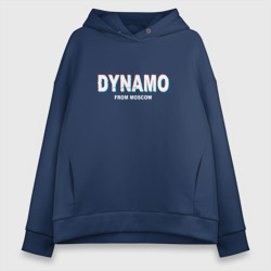 Женское худи Oversize хлопок Dynamo from Moscow